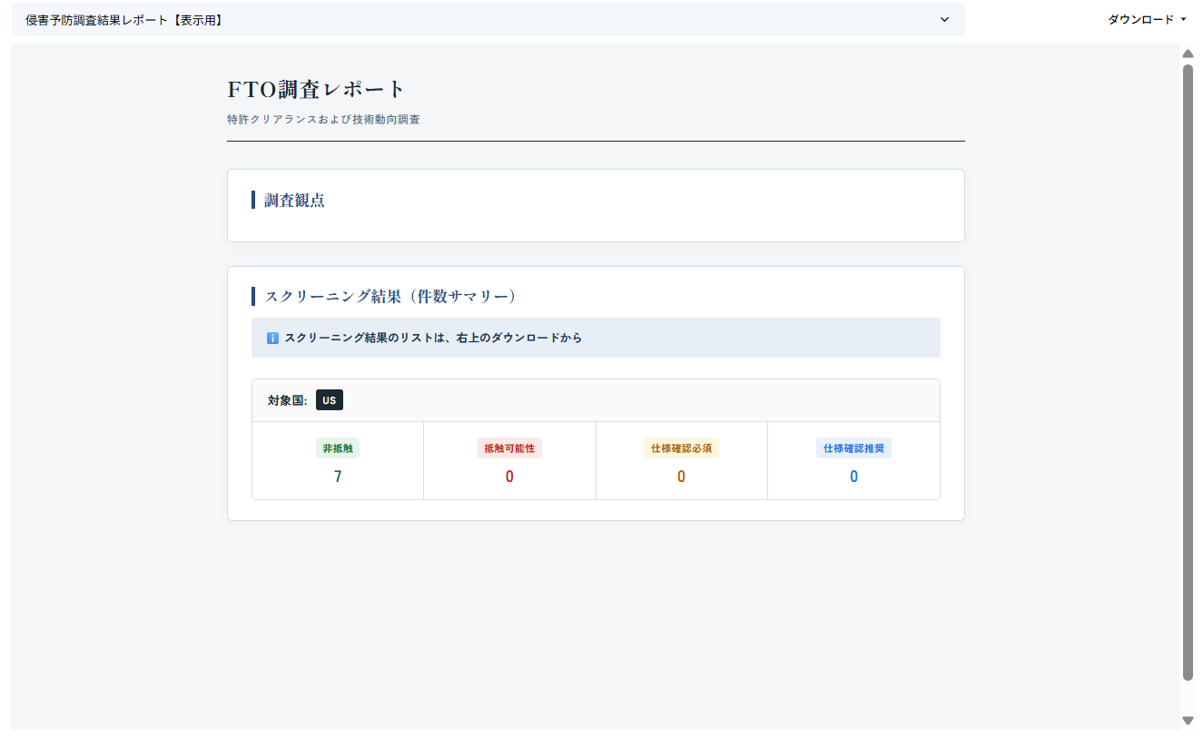FTOの調査結果レポート